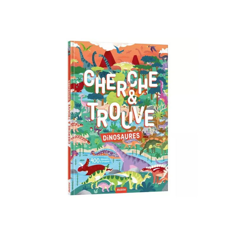 Cherche et trouve dinosaures - Auzou