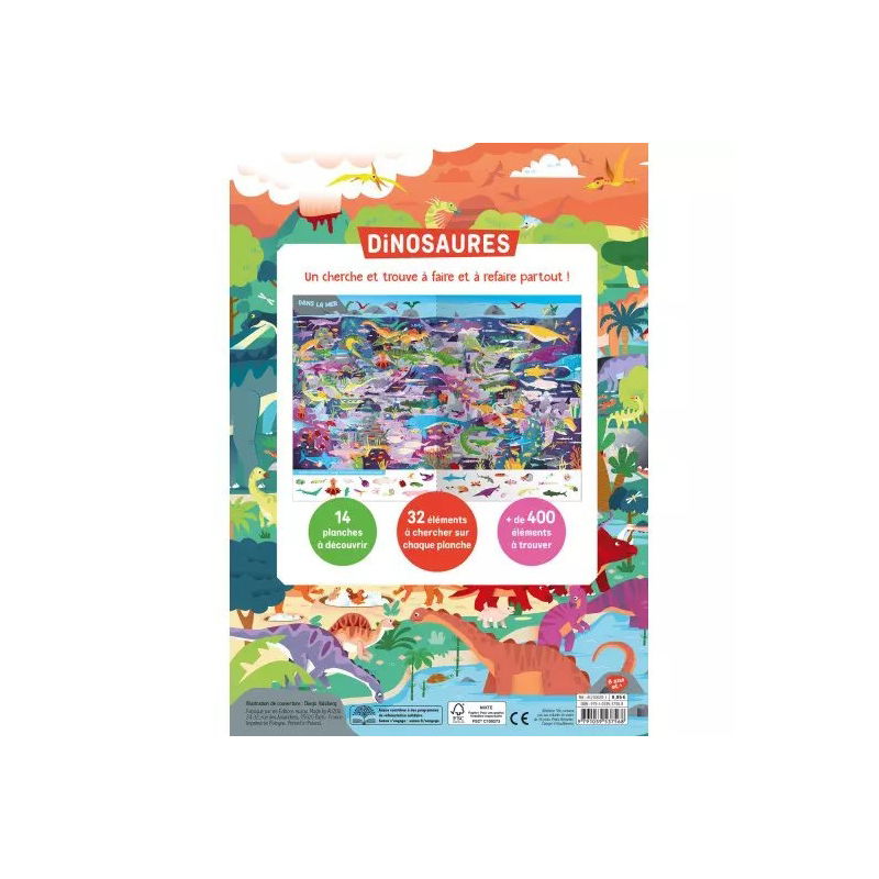 Cherche et trouve dinosaures