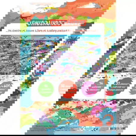 Cherche et trouve dinosaures - Auzou