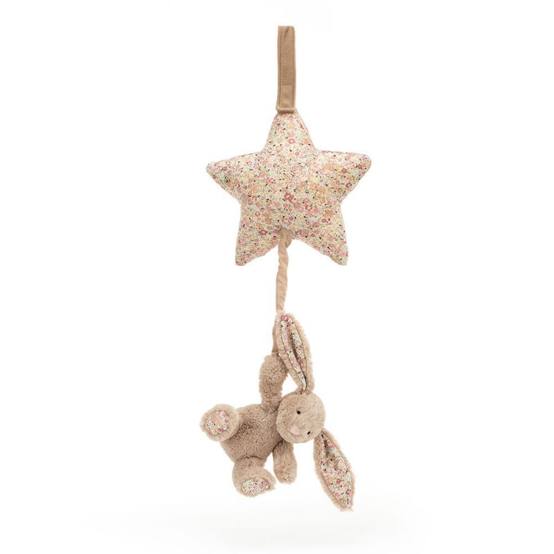 Lapin blossom étoile musical | Beige - Jellycat