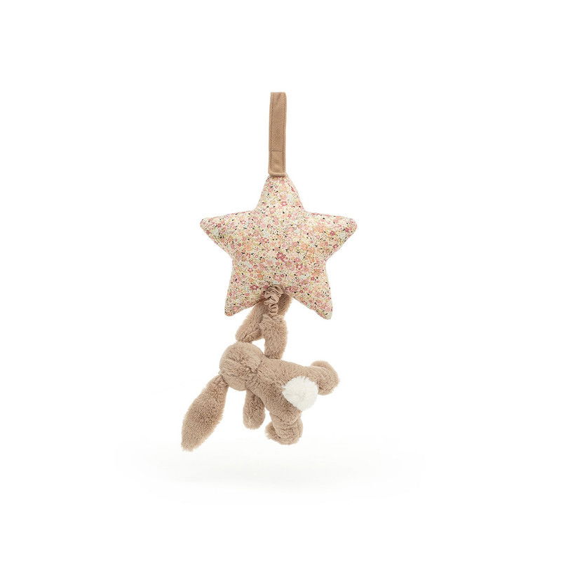 Lapin blossom étoile musical | Beige