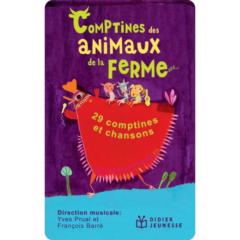Carte yoto | Comptines des animaux de la ferme