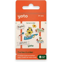 Carte yoto | Cartes à créer...
