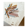 8 pailles en silicone | Multi couleurs Rose - Liewood