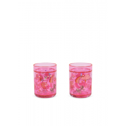 Lot de 2 verres à paillettes | Rainbow