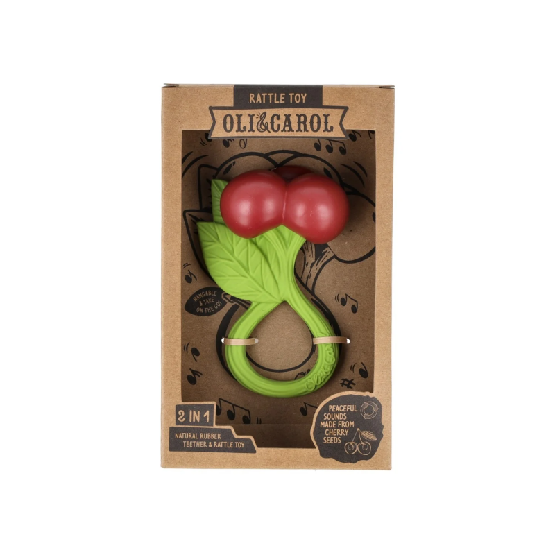 Hochet à mâchouiller | Cerises