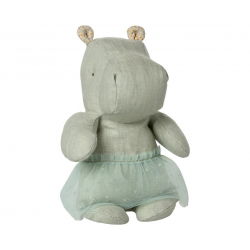Doudou Hippo avec jupe | Menthe
