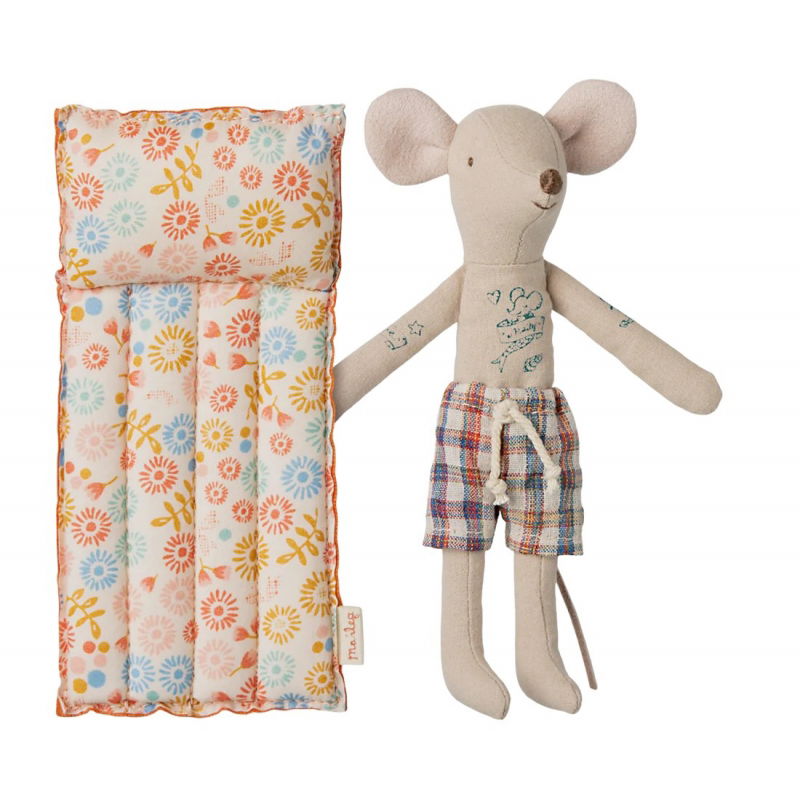 Papa souris sur son matelas - Maileg