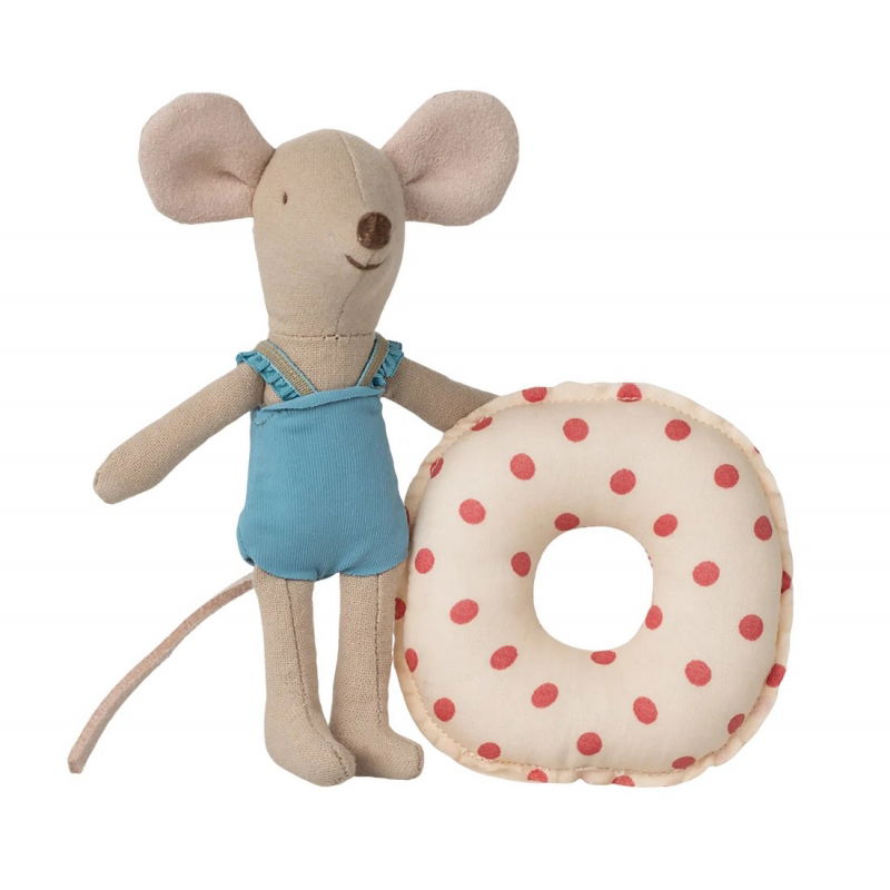 Petite soeur souris avec bouée à pois - Maileg