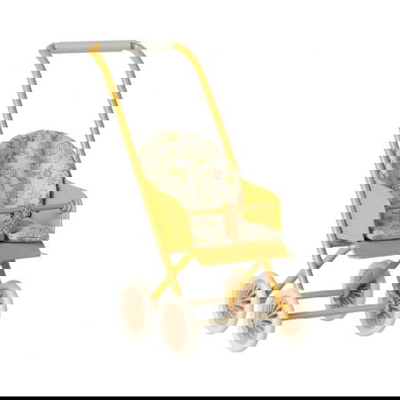 Poussette pour souris | Jaune - Maileg Poussette pour souris | Jaune - Maileg