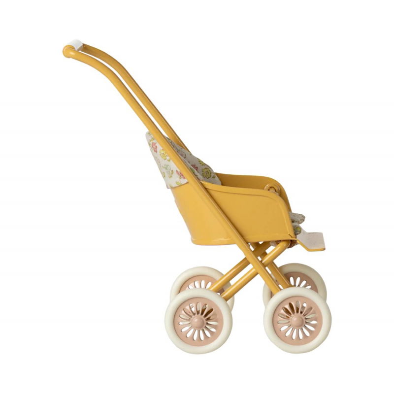 Poussette pour souris | Jaune