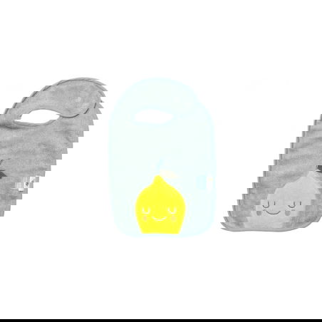 Bavoir en éponge | Lola le citron - The cotton cloud