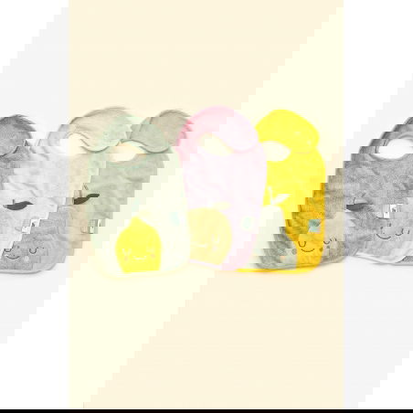 Bavoir en éponge | Mandy la mandarine - The cotton cloud