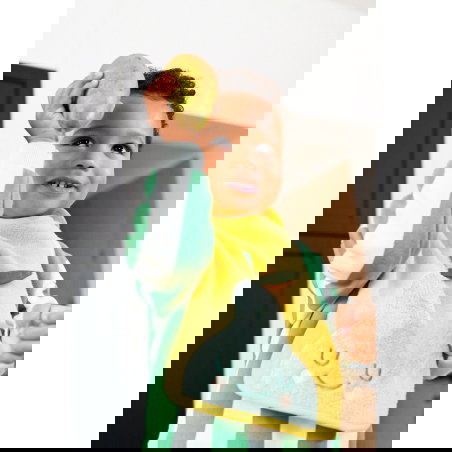 Bavoir en éponge | Pedro la poire - The cotton cloud