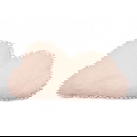 Coussin nuage rose pâle par Nobodinoz Coussin nuage rose pâle par Nobodinoz