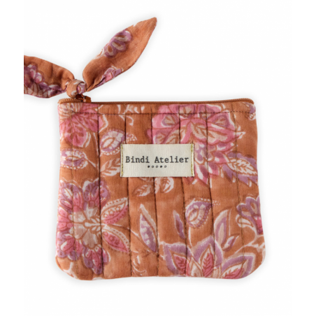 Porte monnaie | Matira Praline - Bindi Atelier