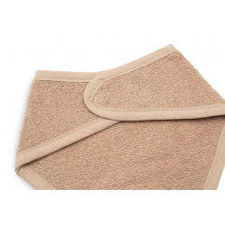 2 bavoirs bandana éponge | Biscuit
