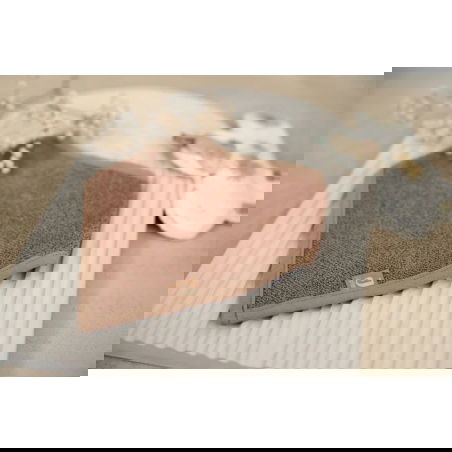 2 bavoirs bandana éponge | Biscuit - Jollein