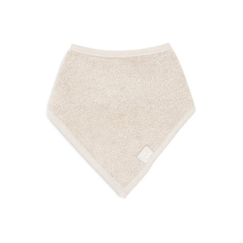 2 bavoirs bandana éponge | Nougat