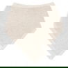 2 bavoirs bandana éponge | Nougat - Jollein