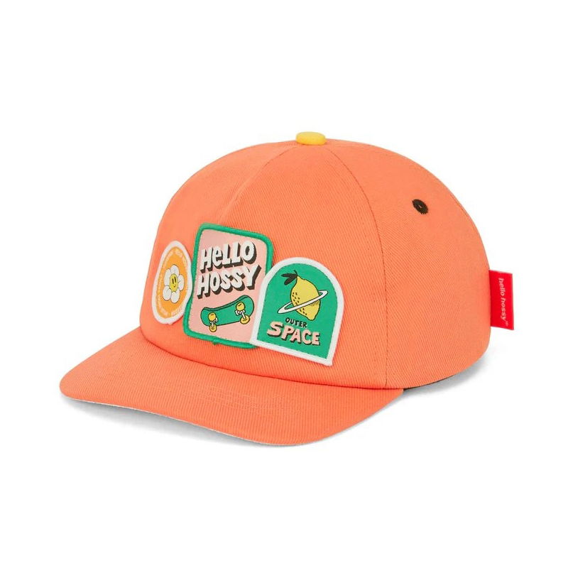 Casquette Enfant | Patchy Orange - Hello Hossy