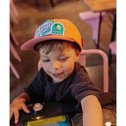 Casquette Enfant | Patchy Orange