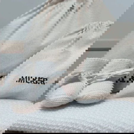 Chaussons en laine | Milk - Bonjour Little