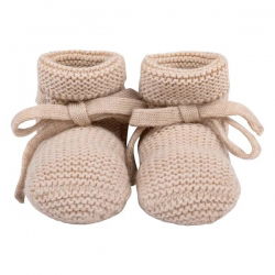 Chaussons en laine | Noisette