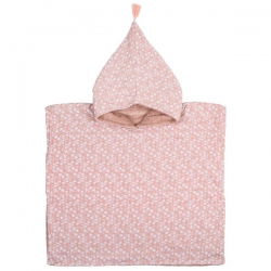 Poncho de bain | Bloom Blush 4-8 ans