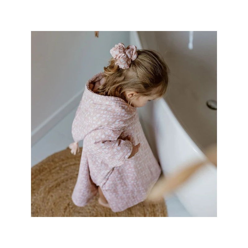 Poncho de bain | Bloom Blush 4-8 ans