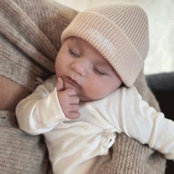 Bonnet de naissance en laine | Bonbec