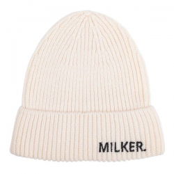 Bonnet de naissance en laine | Milk
