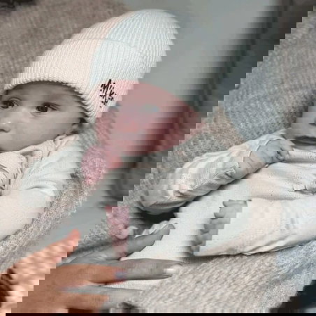 Bonnet de naissance en laine | Milk - Bonjour Little