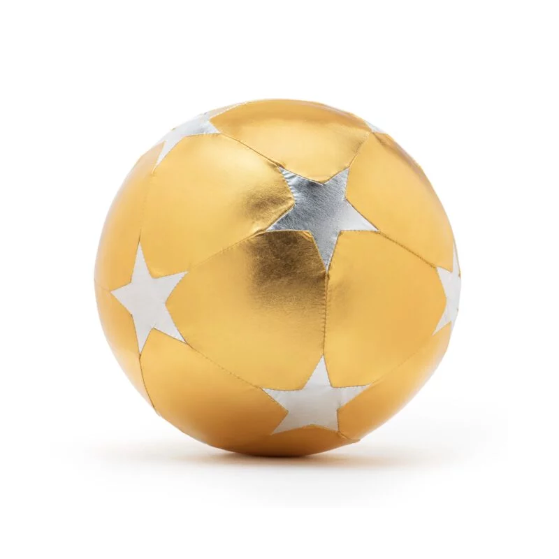 Ballon tissus 30 cm | Or et argent - Ratatam