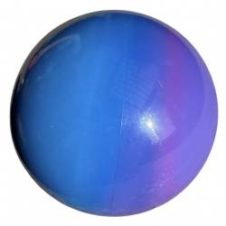 Ballon bubble gum 10 cm | Bleu et violet