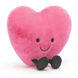 Doudou coeur Large | Rose