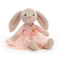 Peluche lapin ballet  | Rose