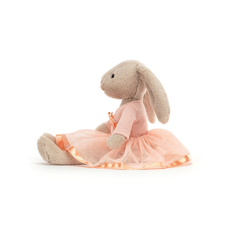 Peluche lapin ballet  | Rose