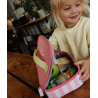 Sac goûter | Pink stripes - Hello Hossy