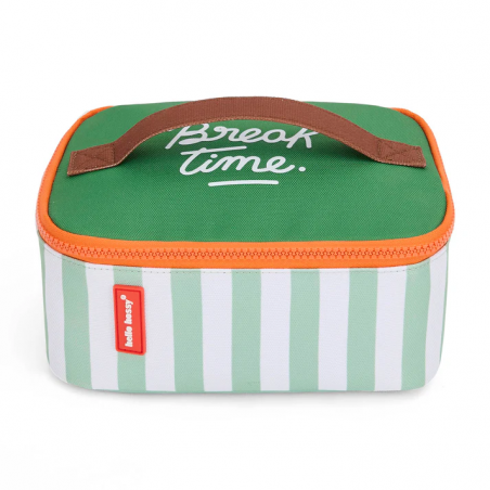 Sac repas | Green stripes - Hello Hossy Sac repas | Green stripes - Hello Hossy