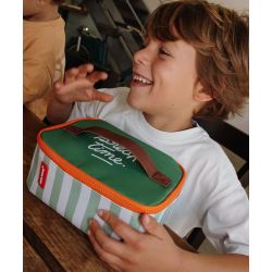 Sac repas | Green stripes