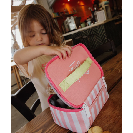 Sac repas | Pink stripes - Hello Hossy Sac repas | Pink stripes - Hello Hossy