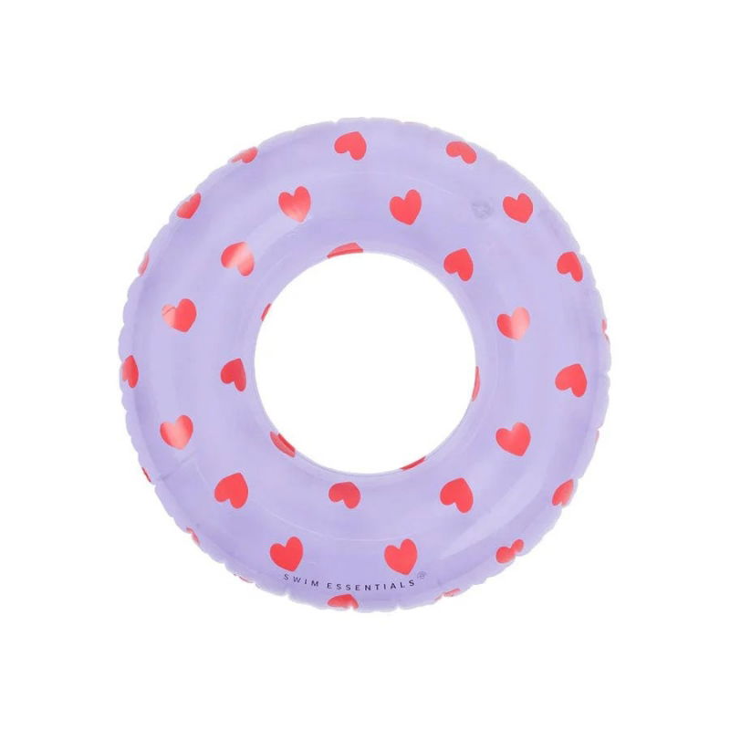 Bouée de bain 90 cm | Lila Hearts - Swim Essentials