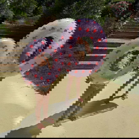 Bouée de bain 90 cm | Lila Hearts - Swim Essentials