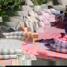 Piscine enfant 100 cm | Rayures roses et rouges - Swim Essentials