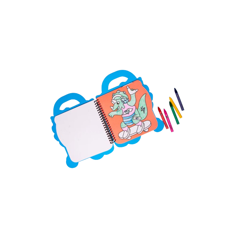 Super coloring & stickers book | Dino - OMY