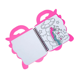 Super coloring & stickers book | Licorne