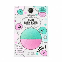 Boule de bain Duo | Rose et Vert Lagon