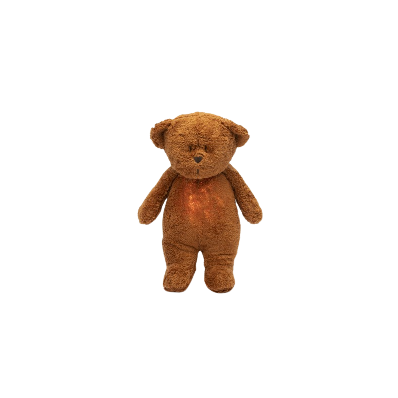 Peluche Ourson Veilleuse Musicale 2.0 | Caramel