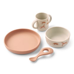 Box repas en silicone 4 pièces | Dream